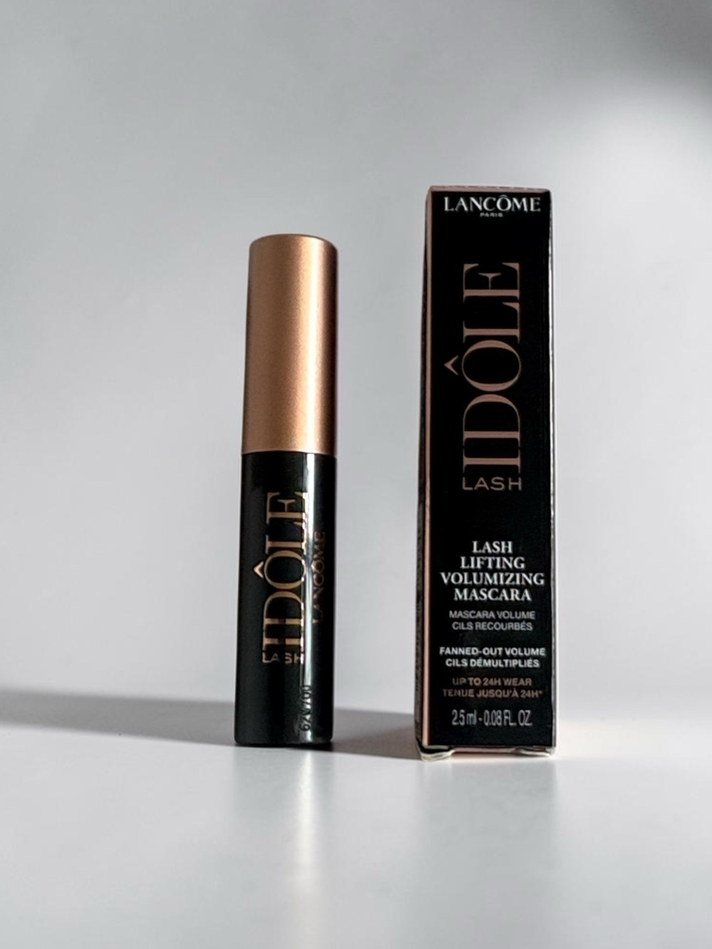 Lancôme Idôle Lash Volumizing Mascara - Black with Rose Gold Cap